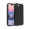 Crong Color Cover folyékony szilikon tok iPhone 14 Pro Max készülékhez fekete (CRG-COLR-IP1467P-BLK)
