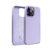 Crong Color Cover folyékony szilikon tok iPhone 14 Pro Max készülékhez lila (CRG-COLR-IP1467P-PRP)