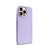 Crong Color Cover folyékony szilikon tok iPhone 14 Pro Max készülékhez lila (CRG-COLR-IP1467P-PRP)