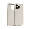 Crong Color Cover folyékony szilikon tok iPhone 14 Pro Stone készülékhez (CRG-COLR-IP1461P-STN)