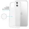 Crong Crystal Slim Cover - rugalmas tok iPhone 11-hez átlátszó (CRG-CRSLIM-IP11-TRS)