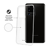 Crong Crystal Slim Cover - védőtok Samsung Galaxy S20 Ultra készülékhez átlátszó (CRG-CRSLIM-SGS20U-TRS)