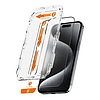 Crong EasyShield 2-Pack - Edzett üveg iPhone 15 Pro készülékhez 2 darab (CRGES2PIP1561P)