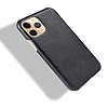 Crong Essential Cover - PU bőr tok iPhone 11 Pro Max készülékhez fekete (CRG-ESS-IP11PM-BLK)