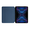 Crong FlexFolio - tok iPad Pro 11" 2022-2021 / iPad Air 11" M2 2024 / iPad Air 10,9" 5-4 generáció Apple Pencil funkcióval kék (CRG-FXF-IPD112-BLUE)