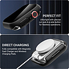 Crong hibrid óratok - tok üveggel Apple Watch 41 mm-es karbon számára (CRG-41HS-CRB)