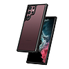 Crong Hybrid átlátszó védőtok Samsung Galaxy S22 Ultra készülékhez fekete (CRG-HCLC-SGS22U-BLK)