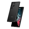 Crong Hybrid átlátszó védőtok Samsung Galaxy S22 Ultra készülékhez fekete (CRG-HCLC-SGS22U-BLK)