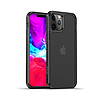 Crong Hybrid Carbon - védőtok iPhone SE / 8/7 fekete készülékhez (CRG-CRB-IP1267-BLK)