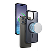 Crong Hybrid Frost MAG burkolat - iPhone 15 Pro Max MagSafe tok tengerkék (CRG-HFM-IP1567P-BLUE)