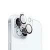 Crong Lens Shield - Kamera és lencseüveg iPhone 15 / iPhone 15 Plus készülékekhez (CRG-LSIP15)
