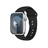 Crong Liquid - Apple Watch szíj 38/40/41/42 mm fekete (CRG-40LQB-BLK)