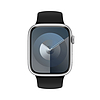 Crong Liquid - Apple Watch szíj 38/40/41/42 mm fekete (CRG-40LQB-BLK)