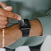 Crong Liquid - Apple Watch szíj 38/40/41/42 mm fekete (CRG-40LQB-BLK)