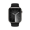 Crong Liquid - Apple Watch szíj 44/45/46/49 mm fekete (CRG-44LQB-BLK)