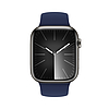 Crong Liquid - Apple Watch szíj 44/45/46/49 mm sötétkék (CRG-44LQB-MBL)