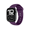 Crong Liquid - Apple Watch szíj 44/45/46/49 mm szilva (CRG44LQBPLM)