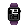 Crong Liquid - Apple Watch szíj 44/45/46/49 mm szilva (CRG44LQBPLM)