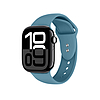 Crong Liquid - Apple Watch szíj 44/45/46/49 mm tengeri (CRG44LQBABL)