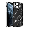 Crong Marble Case - tok iPhone 11 Pro készülékhez fekete (CRG-MRB-IP11P-BLK)