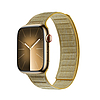 Crong Melange - Mágneses szíj az Apple Watchhoz 38/40/41/42 mm sárga melange (CRG-40MEL-YEL)