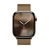 Crong Milano Steel - Rozsdamentes acél szíj Apple Watchhoz 38/40/41/42 mm rózsa arany (CRG-40MST-RSP)