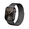 Crong Milano Steel - rozsdamentes acél szíj Apple Watchhoz 44/45/46/49 mm grafit (CRG44MSTGRP)