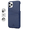 Crong Neat Cover - PU bőr tok iPhone 11 Pro készülékhez kék (CRG-NTC-IPH11P-BLUE)