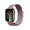 Crong Nylon - Sportszíj Apple Watchhoz 38/40/41/42 mm világos rózsaszín (CRG-40NLB-ROSE)