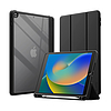 Crong PrimeFolio - tok iPad 10,2"-hez 2021-2019 állvánnyal és Apple Pencil töltéssel fekete (CRG-PRF-IPD102-BLK)