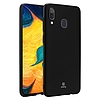 Crong Smooth Skin - védőtok Samsung Galaxy A30 készülékhez fekete (CRG-SMS-SGA30-BLK)
