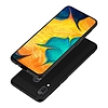 Crong Smooth Skin - védőtok Samsung Galaxy A30 készülékhez fekete (CRG-SMS-SGA30-BLK)