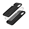 Crong színes burkolat - iPhone 15 tok fekete (CRGCOLRIP1561BLK)