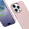 Crong színes burkolat LUX mágneses tok iPhone 15 Pro Max MagSafe készülékhez rózsaszín (CRG-COLRLM-IP1567P-PNK)