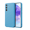 Crong színes burkolat - Samsung Galaxy A55 5G kék tok (CRGCOLRSGA55LBLU)