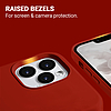 Crong színes burkolatú mágneses tok iPhone 13 Pro készülékhez piros (CRG-COLRM-IP1361P-RED)