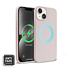 Crong színes burkolatú mágneses tok iPhone 14 Plus készülékhez homok rózsaszín (CRG-COLRM-IP1467-PNK)
