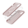 Crong színes burkolatú mágneses tok iPhone 14/13-hoz homokrózsaszín (CRG-COLRM-IP1461-PNK)