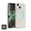 Crong színes burkolatú mágneses tok iPhone 14/13 Stone telefonhoz (CRG-COLRM-IP1461-STN)