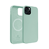 Crong színes mágneses burkolat - iPhone 15 MagSafe menta tok (CRGCOLRMIP1561LGRN)