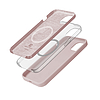 Crong színes mágneses burkolat - iPhone 15 MagSafe tok homok rózsaszín (CRGCOLRMIP1561PNK)