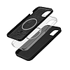 Crong színes mágneses burkolat - iPhone 15 Plus MagSafe tok fekete (CRGCOLRMIP1567BLK)