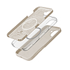 Crong színes mágneses burkolat - iPhone 16 MagSafe tok kőbézs (CRGCOLRMIP1661STN)
