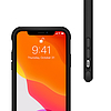 Crong Trace Clear Cover - hibrid védőtok iPhone 11 Pro készülékhez fekete/fekete (CRG-TRC-IP11P-BB)