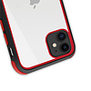 Crong Trace Clear Cover - hibrid védőtok iPhone 11 Pro készülékhez fekete/piros (CRG-TRC-IP11P-BR)
