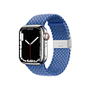 Crong Wave Band - Fonott szíj Apple Watchhoz 38/40/41/42 mm kék (CRG-40WAV-BLU)