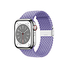 Crong Wave Band - Fonott szíj Apple Watchhoz 38/40/41/42 mm lila (CRG-40WAV-PRP)