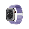 Crong Wave Band - Fonott szíj Apple Watchhoz 38/40/41/42 mm lila (CRG-40WAV-PRP)