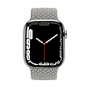 Crong Wave Band - Fonott szíj Apple Watchhoz 38/40/41/42 mm világosszürke (CRG-40WAV-CMP)