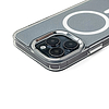 Csillámos tok MagSafe-fel Samsung Galaxy S25 Edge-hez - fehér